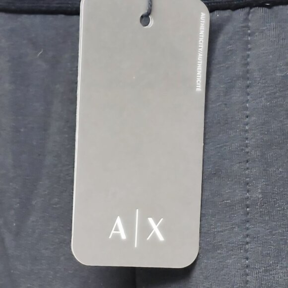 AX Armani Exchange Mens Black Trousers pants Size L New With Tag - Picture 3 of 12